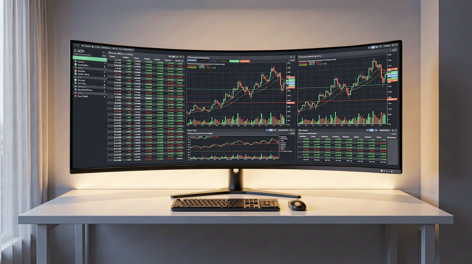 Ambiente de análise profissional TradingView